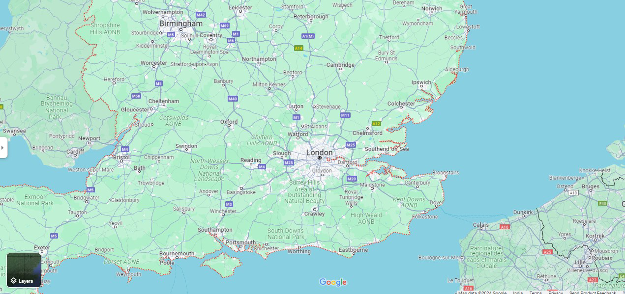 areas covered by Steel Staircase and Metal Balconies